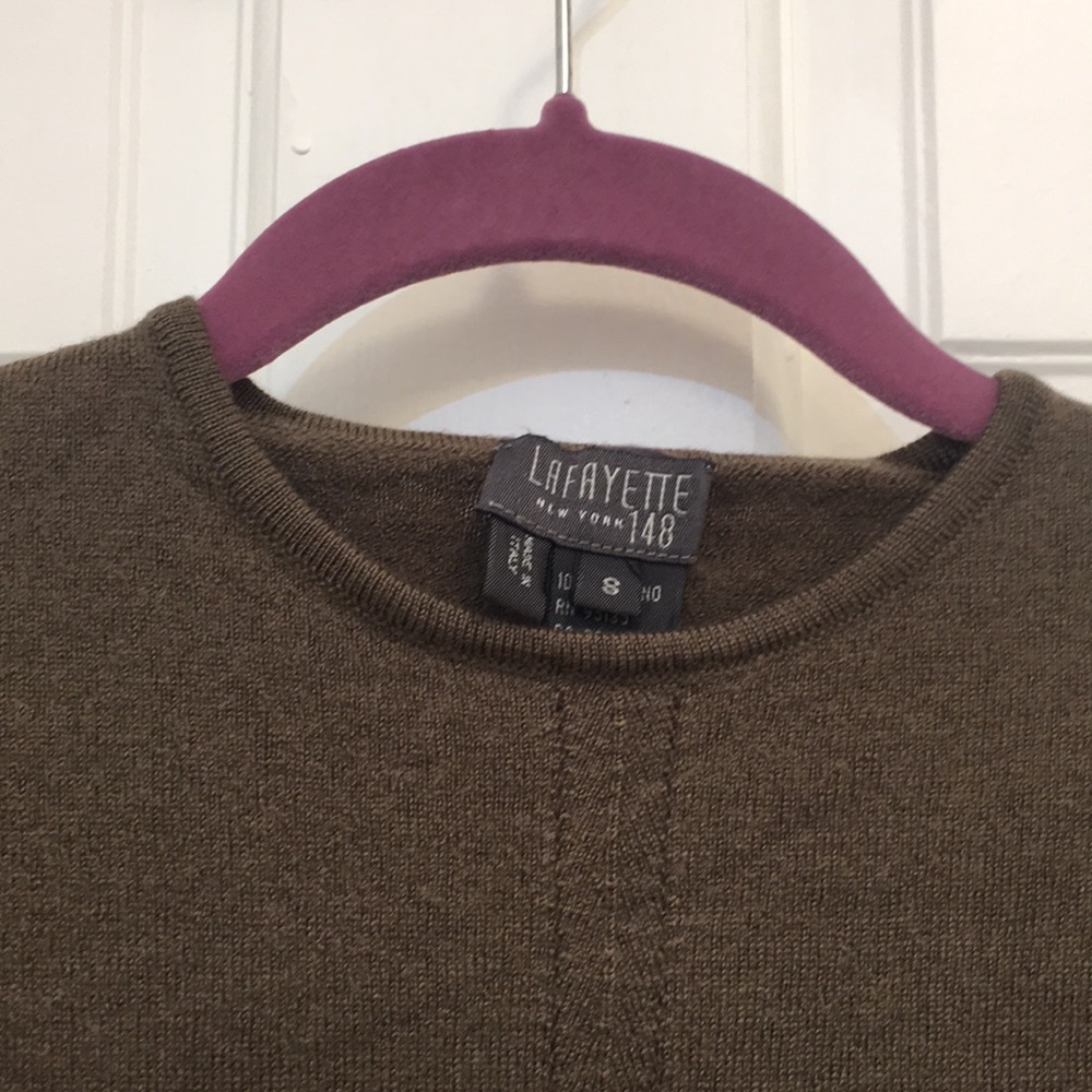 Lafayette 148 NY - 100% Laine Merino Knit Top - Picture 2 of 5